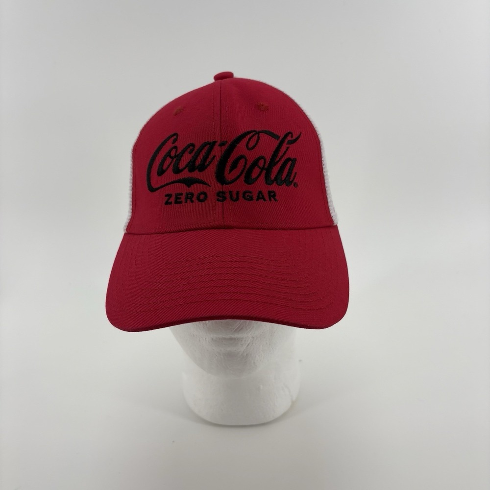Elevate Legend Fit Coca Cola Zero Sugar Hat Cap‎ Snapback Trucker Cap